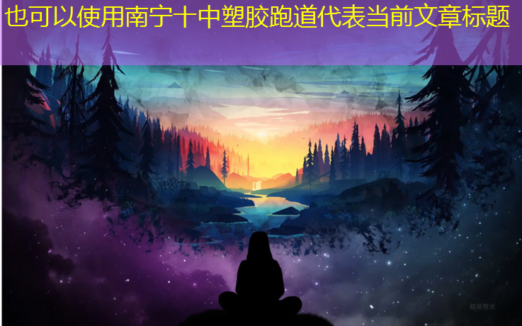 南宁十中塑胶跑道